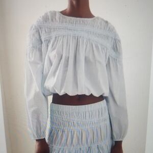 Merlette Ciel Pima Cotton Top Size S